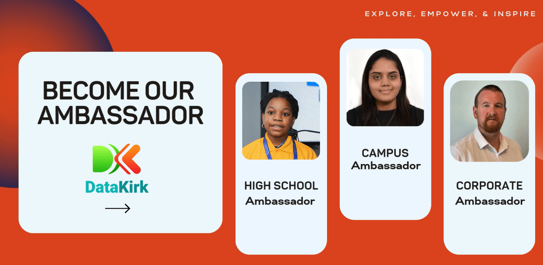 Become a DataKirk Ambassador: Empower Communities, Shape Futures!
