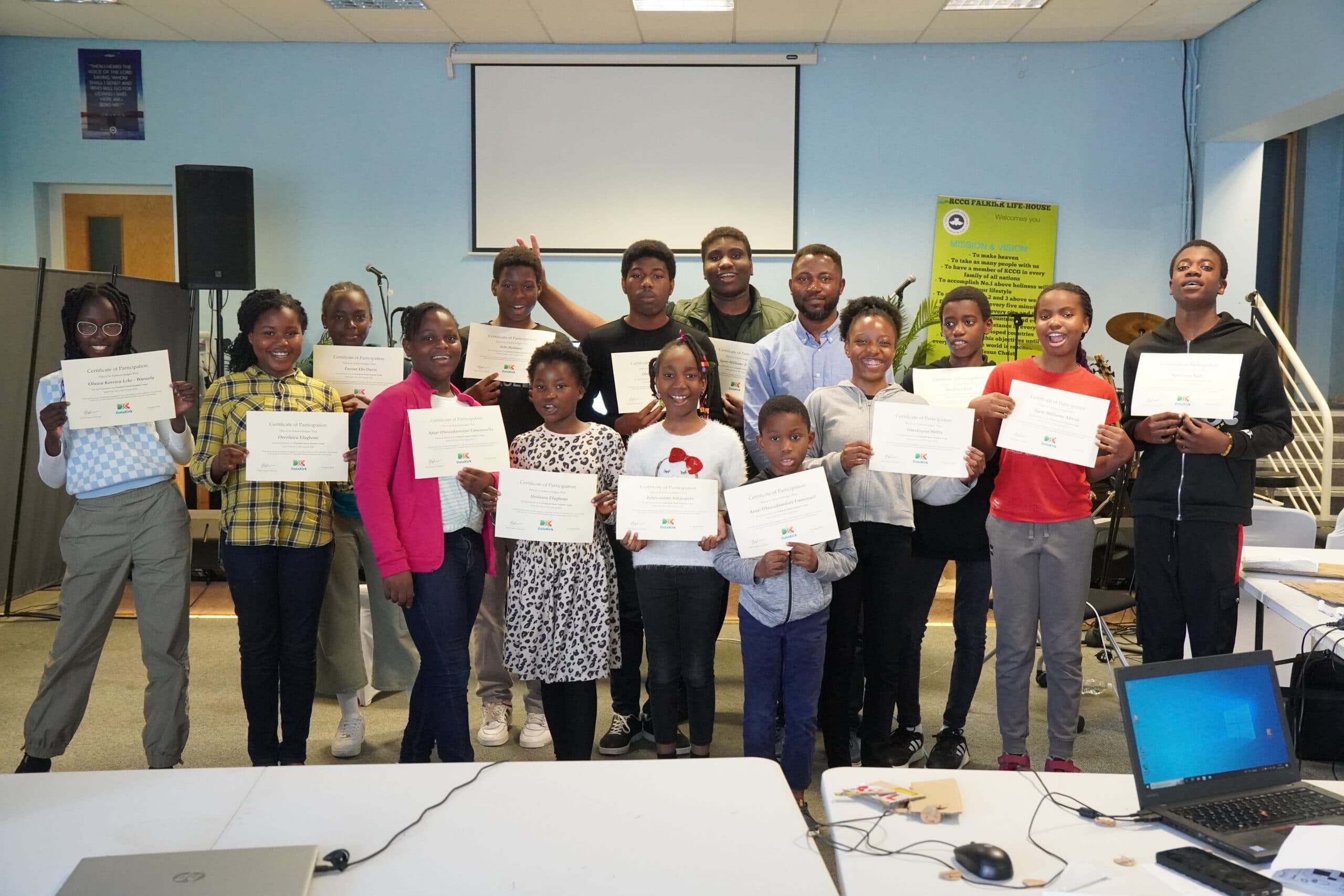 Datakirk Goes to Falkirk: Smart Summer Camp of Innovation and Learning