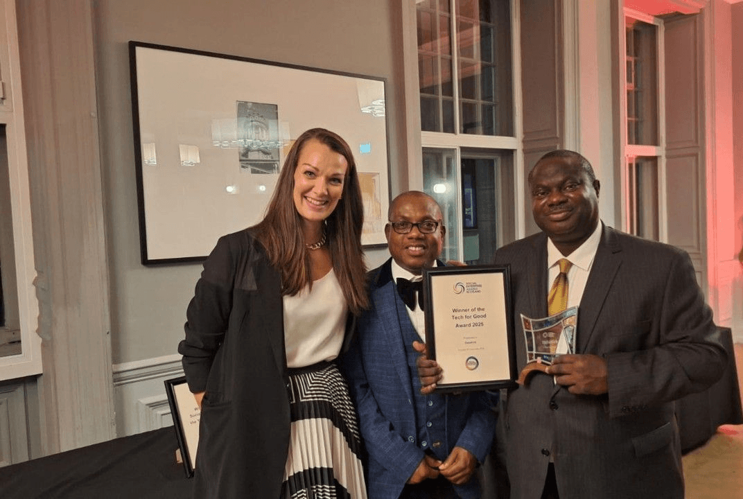 The DataKirk Wins Tech for Good Award at the 2025 Social Enterprise Awards Scotland