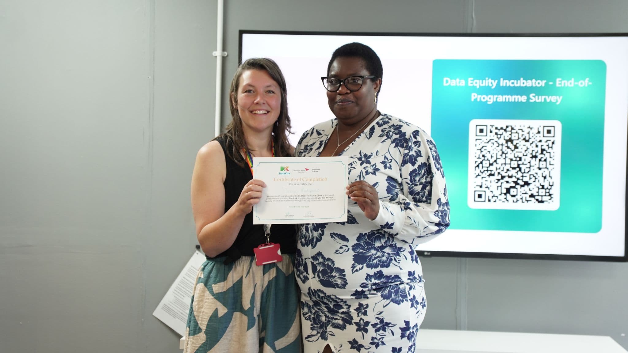 Data Equity Incubator: Five Months, Ten Modules, One Room of Founders